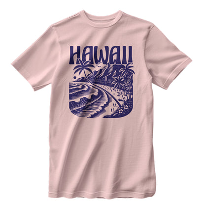 Vintage Hawaii Islands Beach Unisex Classic Retro T-Shirt
