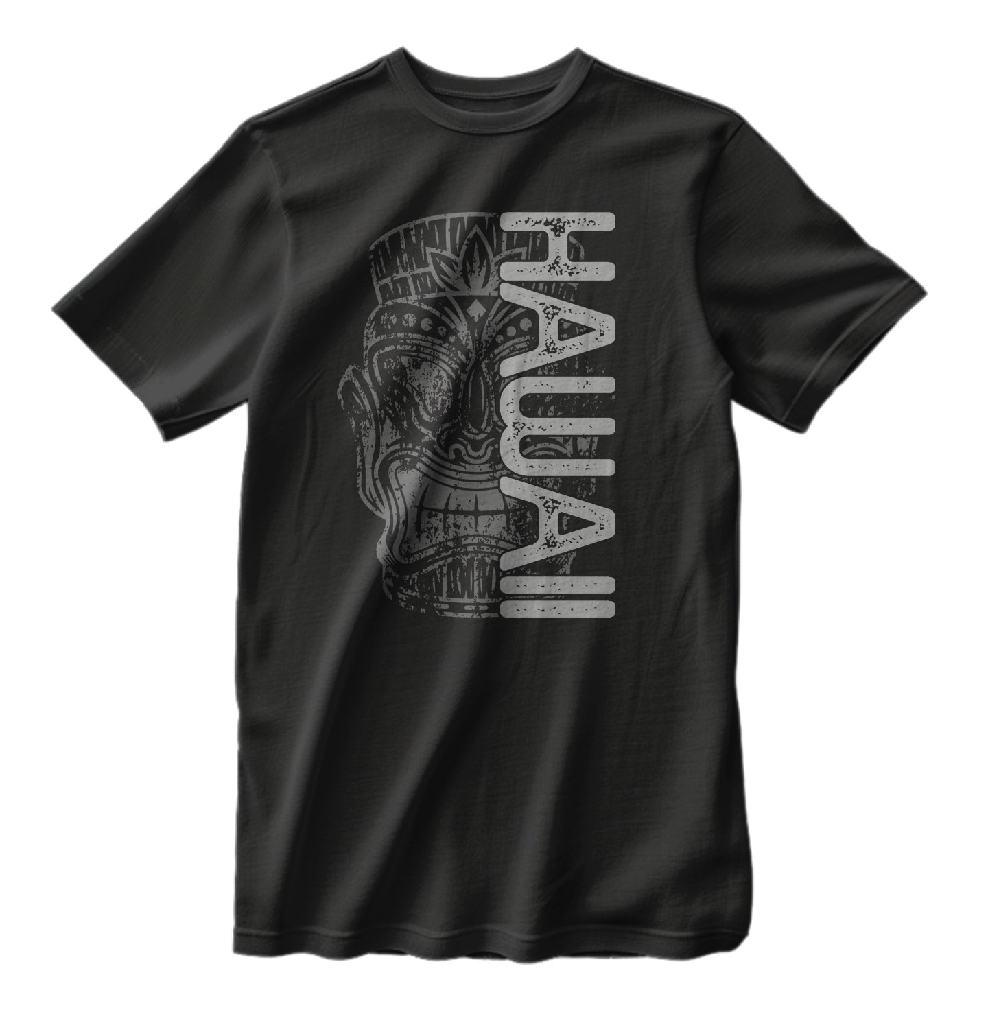 Vintage Tiki Hawaii Distressed T-Shirt