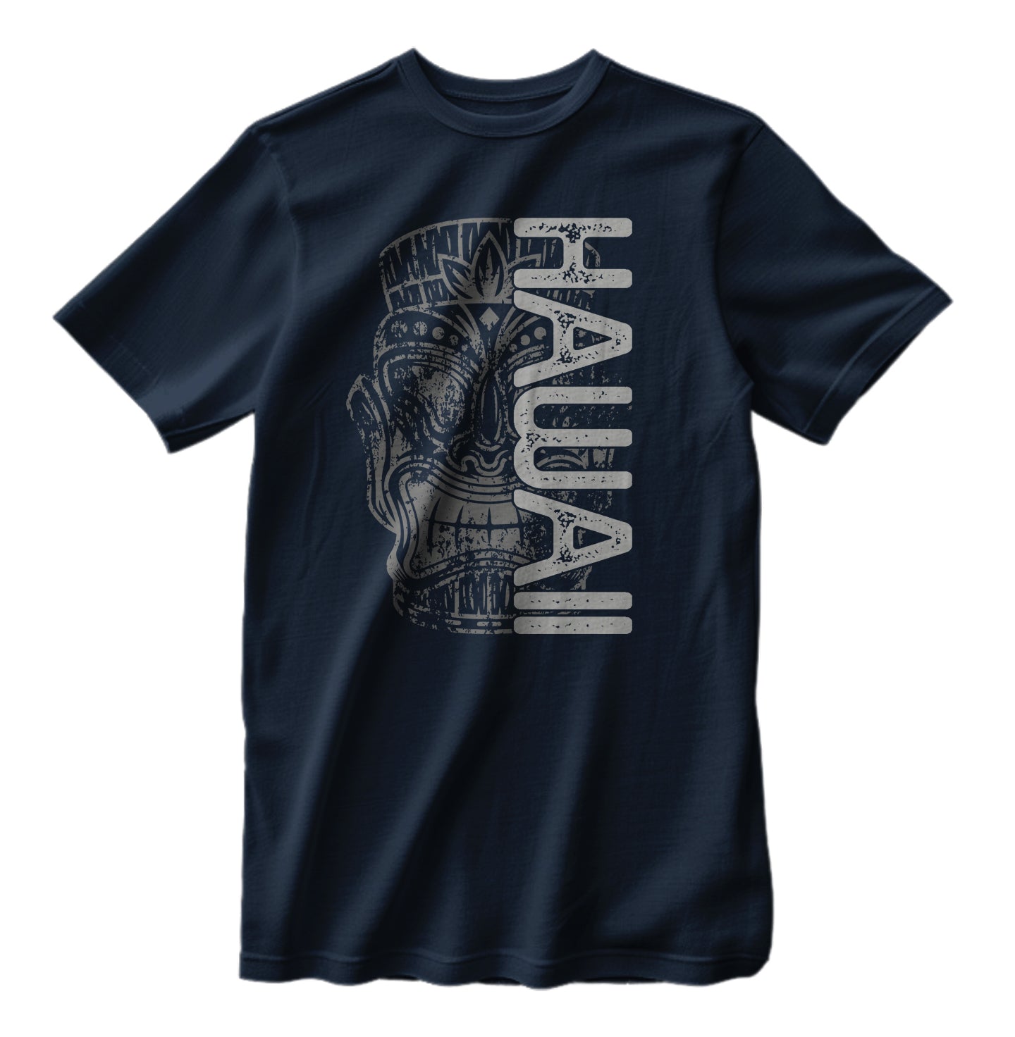 Vintage Tiki Hawaii Distressed T-Shirt