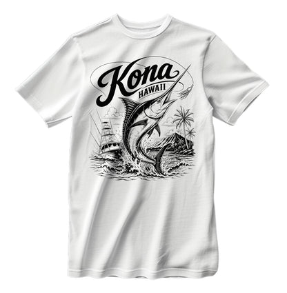 Kona Hawaii Sport Fishing T-Shirt