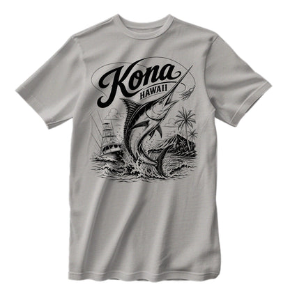 Kona Hawaii Sport Fishing T-Shirt