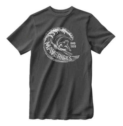 Vintage 1999 Half Moon Bay California Mavericks Surfing Competition T-Shirt