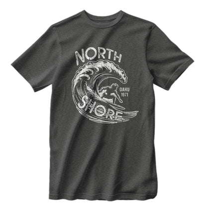 Vintage 1971 North Shore Oahu Hawaii Surfing Competition T-shirt