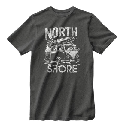 North Shore Hawaii Surfing Camper Van Vintage T-Shirt