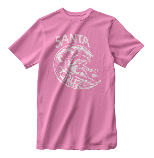Vintage 1985 Santa Cruz Surfing T-Shirt Surf Queens