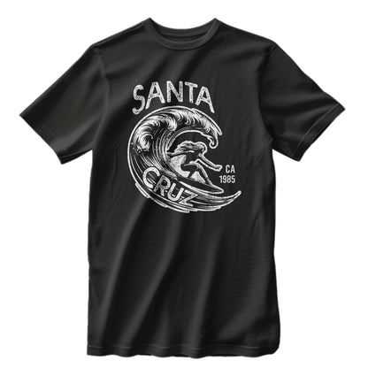 Vintage 1985 Santa Cruz Surfing T-Shirt Surf Queens