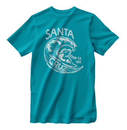 Vintage 1985 Santa Cruz Surfing T-Shirt Surf Queens