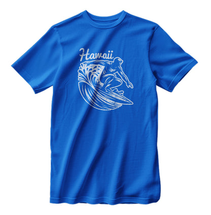 Retro Vintage Surfing Hawaii Classic T-Shirt